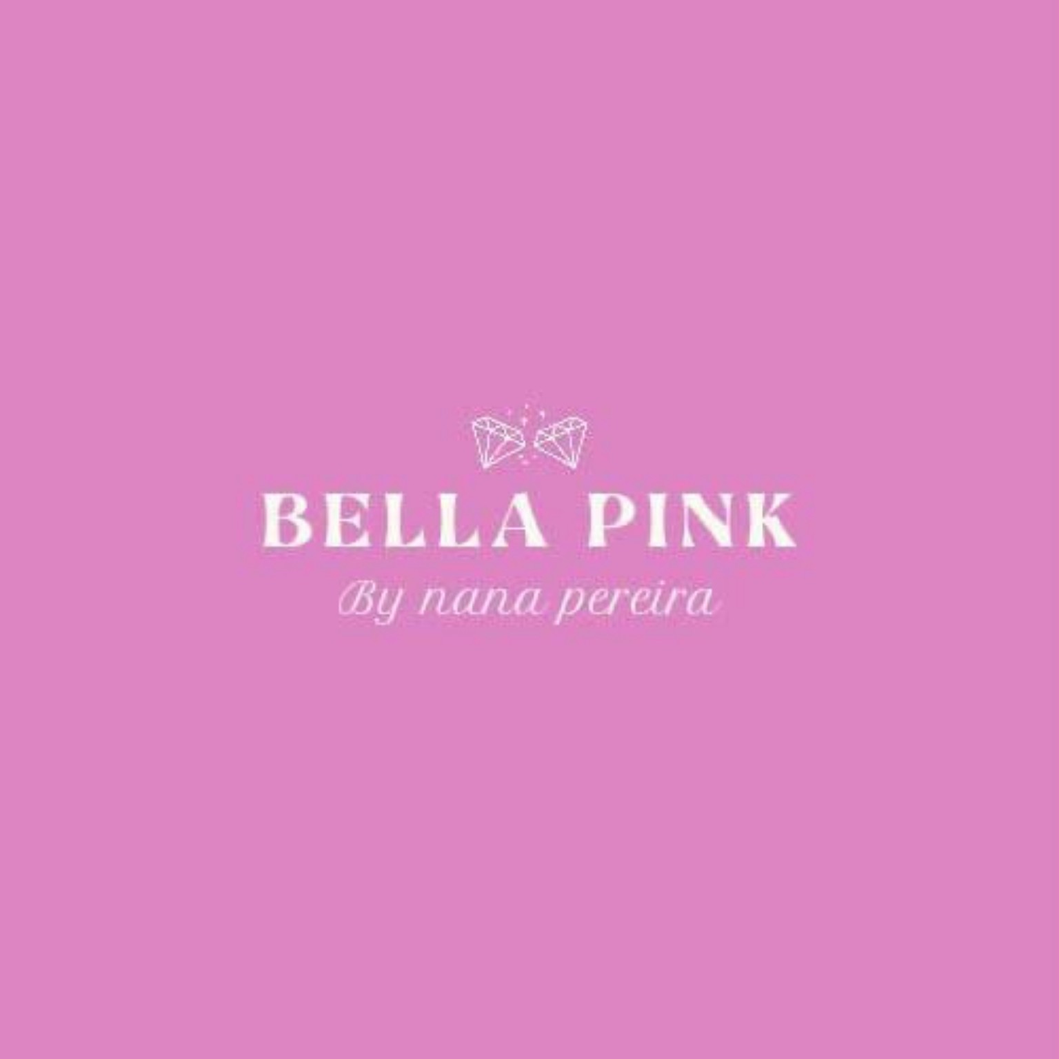 Logotipo Bella Pink by Nana Pereira